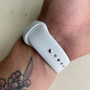 Original 44m S/M & M/L Apple Watch Band Combo - White